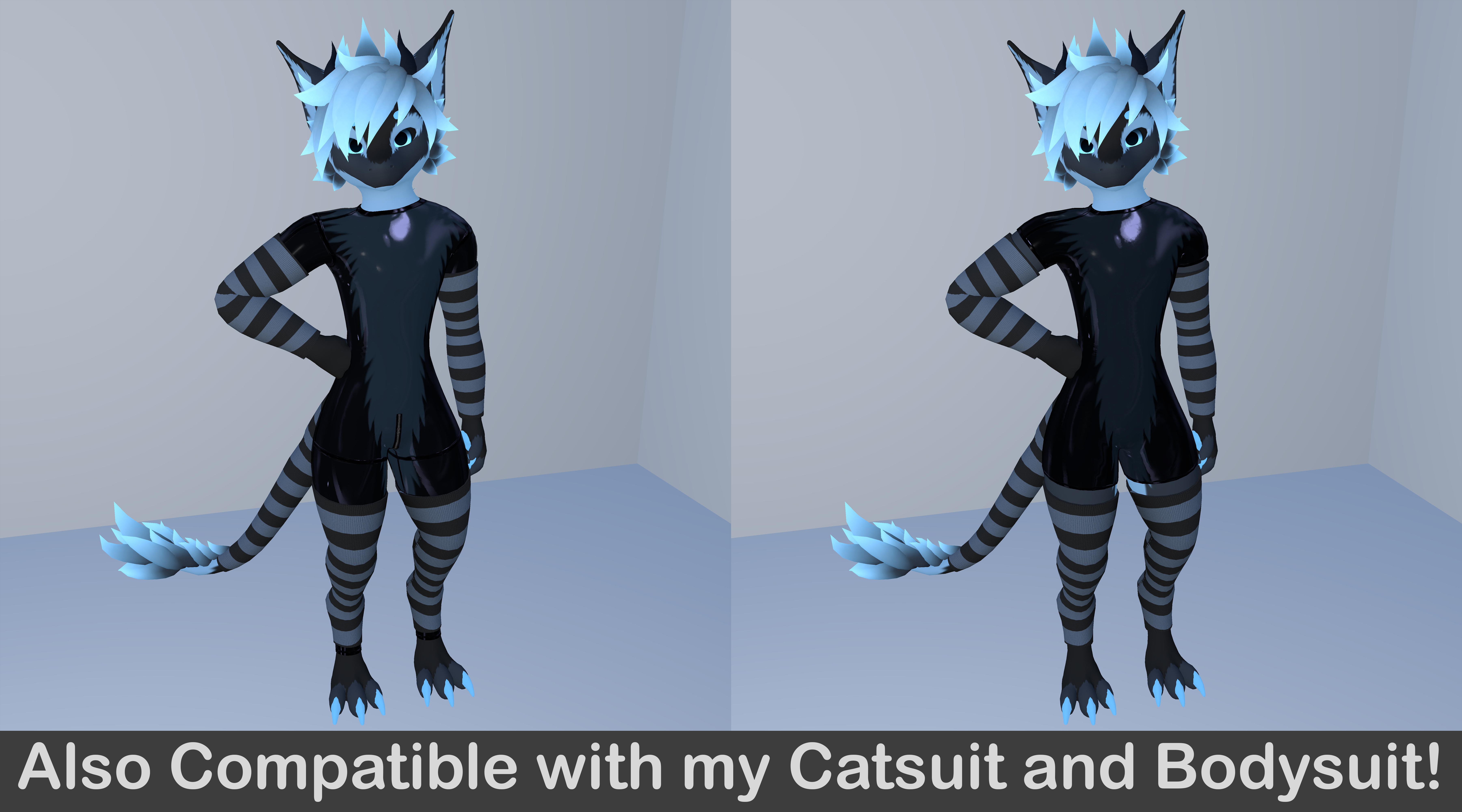 Also compatible with catsuit/bodysuit